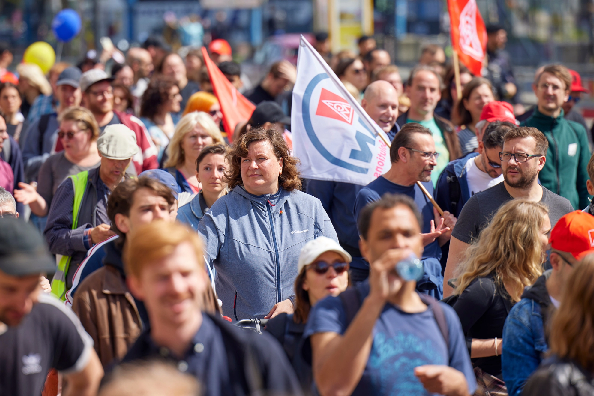 1. Mai 2023 in Berlin mit Jörg Hofmann