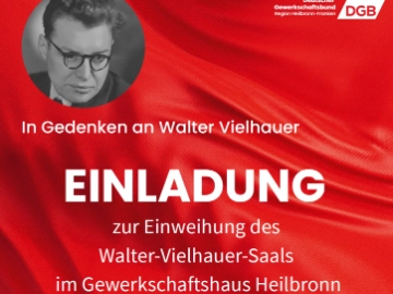 Einweihung des Walter-Vielhauer-Saals 