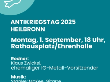 Antikriegstag in Heilbronn 