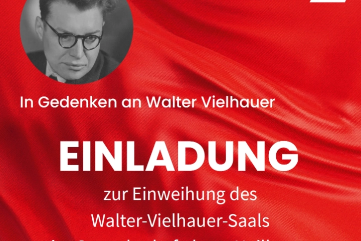 Einladung Einweihung Walter-Vielhauer-Saal