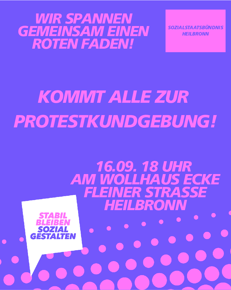 Sozialbündnis HN lädt ein 